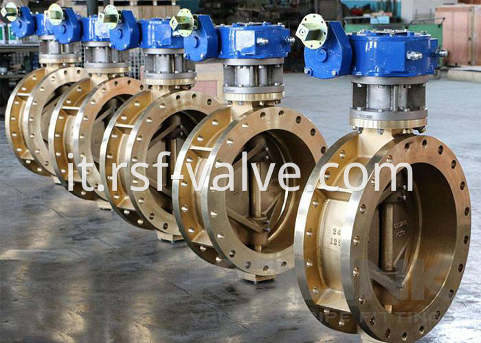 Triple Offset Butterfly Valve Flange 1